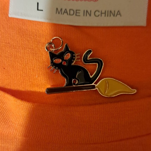 Halloween Sale! NWT-Ladies Sz Large HalloQueen, Socks, Pendant, Bat Wing halo - Picture 4 of 7